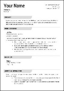 Auto Mechanic Resume